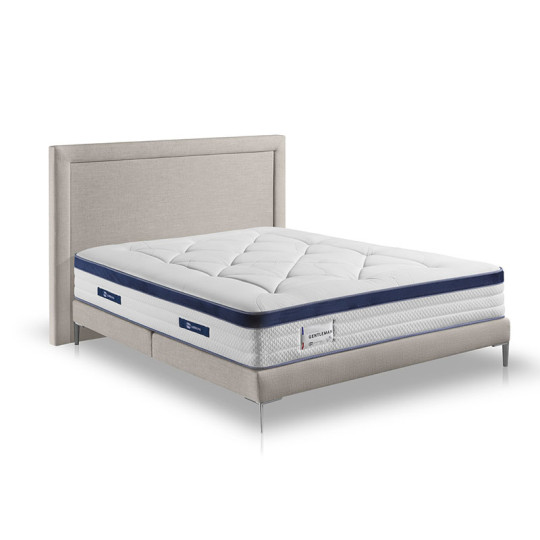 Matelas à ressorts ensachés SIMMONS Gentleman 2 soutien ferme 31cm accueil moelleux - 10 tailles