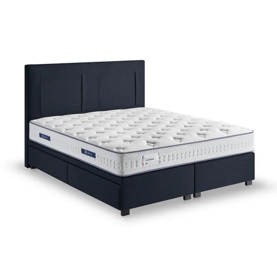 Matelas à ressorts ensachés SIMMONS Lounge 2 soutien extra-ferme 27cm accueil tonique - 10 tailles