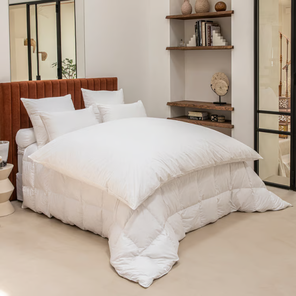 Edredon DROUAULT Le Gonflant 900g/m² ultra gonflant 90% duvet de canard neuf 140x200cm