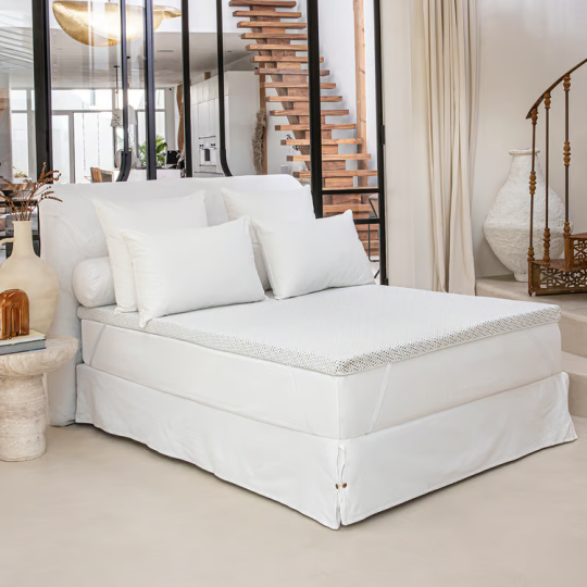 Surmatelas DROUAULT Somptueux visco élastique 5.5cm - 7 tailles