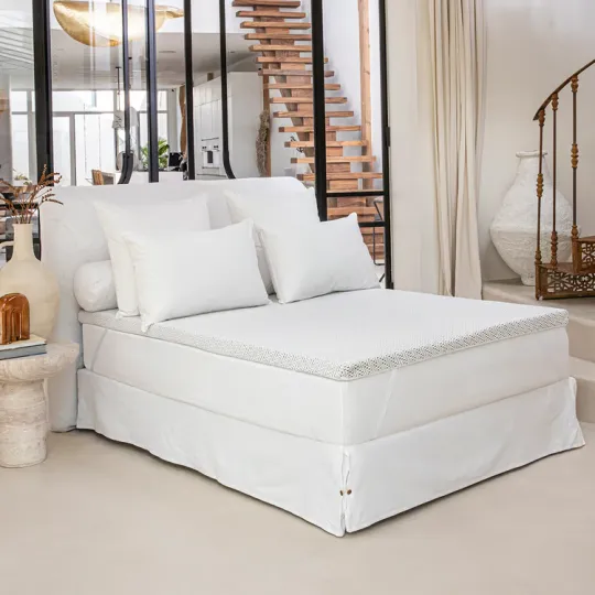 Surmatelas DROUAULT Somptueux visco élastique 5.5cm - 7 tailles