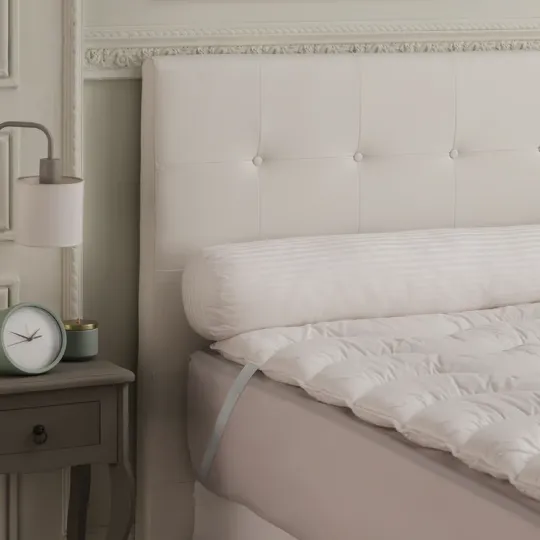 Traversin DROUAULT Pilo d'Or Plus médium synthétique Fibre Quallofil Premium - 2 tailles
