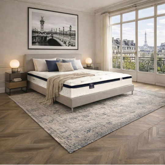 Matelas DUNLOPILLO RIGEL soutien ferme - mousse Alvéol'r H23cm - 14 tailles