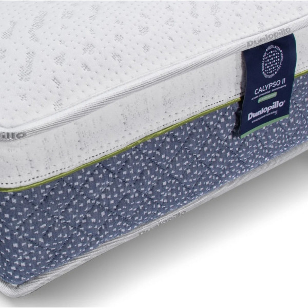 Matelas DUNLOPILLO CALYPSO II soutien ferme - latex H22cm - 14 tailles