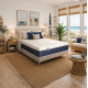 Matelas DUNLOPILLO NIRVANA + soutien équilibré - mousse Aérial Réactive H31cm - 15 tailles