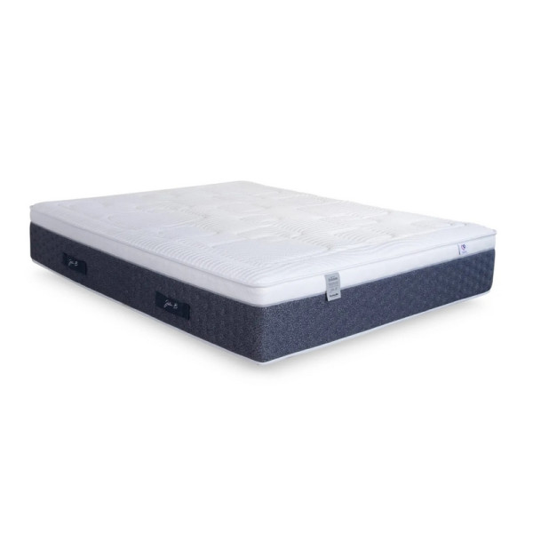 Matelas DUNLOPILLO EXTASE soutien équilibré - mousse et ressorts ensachés H33cm - 15 tailles