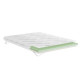 Surmatelas latex DUNLOPILLO H.4cm - latex 100% naturel 66kg/m3 - 12 tailles