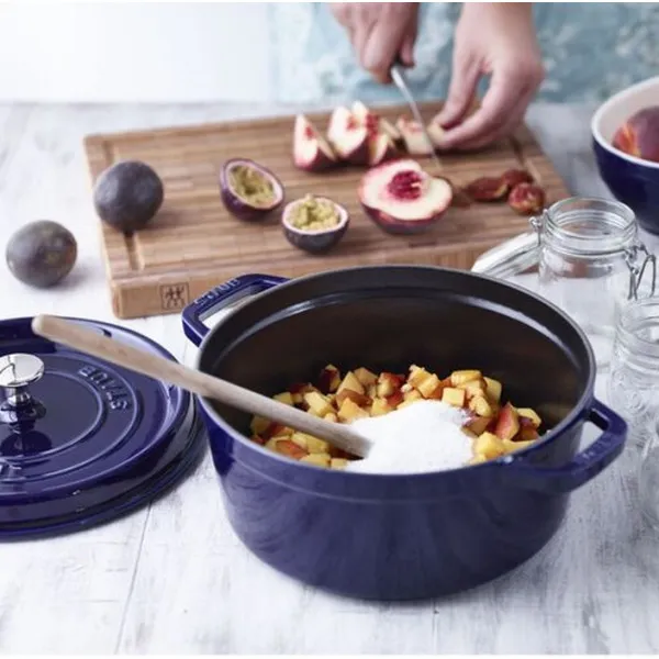 Cocotte en fonte STAUB ronde 22cm - 8 coloris