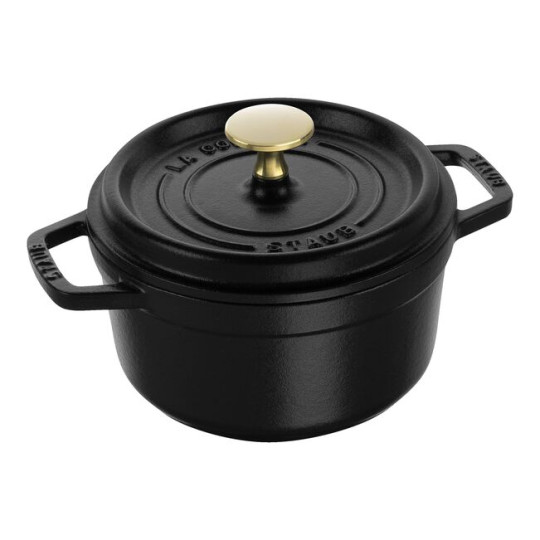 Cocotte en fonte STAUB ronde 16cm - 2 coloris