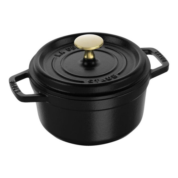 Cocotte en fonte STAUB ronde 16cm - 2 coloris