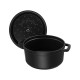 Cocotte en fonte STAUB ronde 16cm - 2 coloris