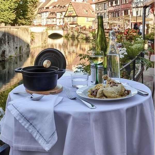 Cocotte en fonte STAUB ronde 16cm - 2 coloris