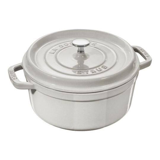 Cocotte en fonte STAUB ronde 18cm - 3 coloris