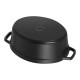 Cocotte en fonte STAUB ovale 15cm - 2 coloris