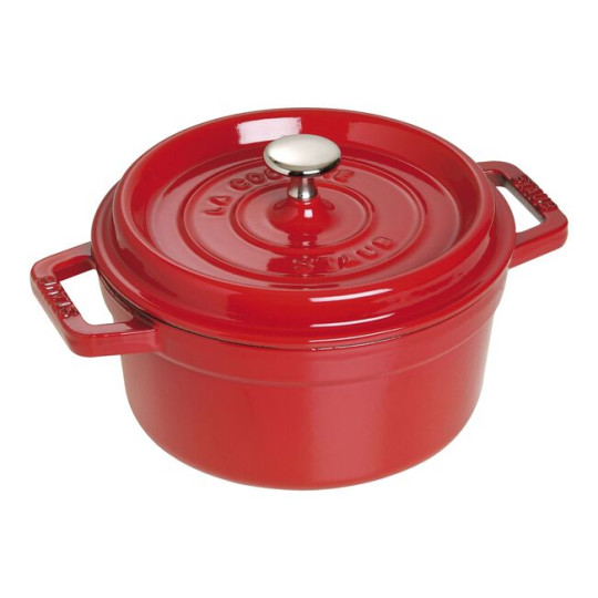 Cocotte en fonte STAUB ronde 20cm - 4 coloris