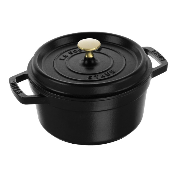 Cocotte en fonte STAUB ronde 20cm - 4 coloris