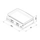Plancha électrique ENO Initial 65cm inox