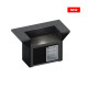 Meuble ENO Modulo Ilot 120 avec comptoir Gris cargo cuisine d'extérieur