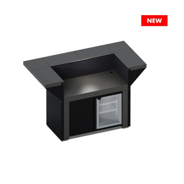 Ensemble cuisine ENO Essential 2 modules - coloris Sauge cuisine d'extérieur
