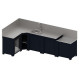 Ensemble cuisine ENO Comfort 5 modules - coloris Navy cuisine d'extérieur