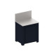 Meuble cuisine ENO Modulo plan de travail - coloris Navy cuisine d'extérieur