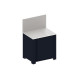 Meuble cuisine ENO Modulo plancha - coloris Navy cuisine d'extérieur
