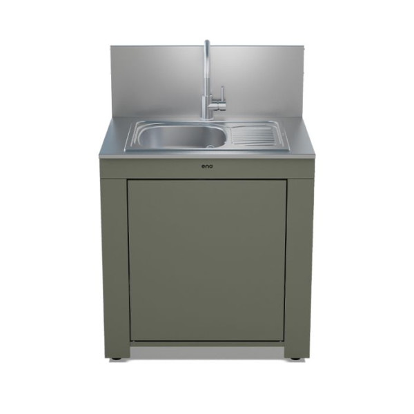 Meuble cuisine ENO Modulo évier - coloris Sauge cuisine d'extérieur