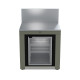Meuble cuisine ENO Modulo frigo 75L - coloris Sauge cuisine d'extérieur