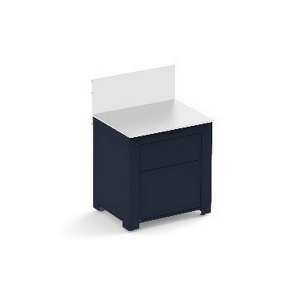 Meuble cuisine ENO Modulo plan de travail tiroirs - coloris Navy cuisine d'extérieur