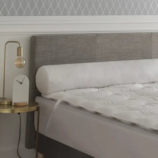 Traversin DROUAULT Arosa moelleux 70% de duvet d'oie - 2 tailles