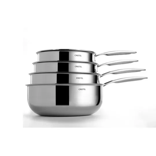 Set batterie 4 casseroles Castel Pro Cristel
