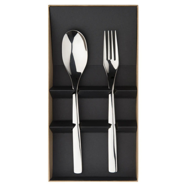 Coffret de couverts de service GUY DEGRENNE GUEST en acier inoxydable