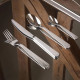 Fourchette de table GUY DEGRENNE Normandy en acier inoxydable