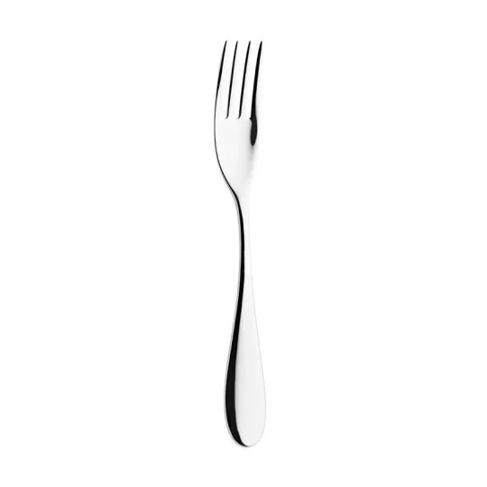 Fourchette de table GUY DEGRENNE Onde en acier inoxydable