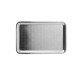 Plateau GUY DEGRENNE Newport cubique en acier inoxydable 22x14cm