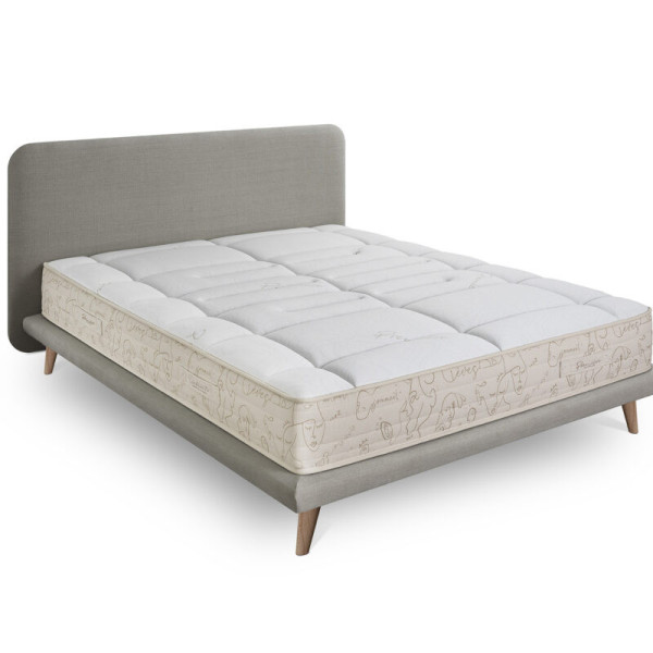 Matelas à ressorts TRECA Première Ondine ferme ou très ferme H.25cm - 26 tailles