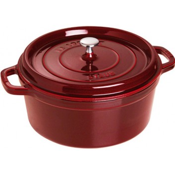 Cocotte Staub 28cm en fonte - 7 coloris