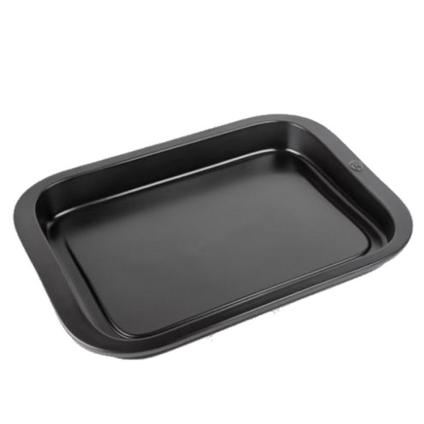 Plancha rectangulaire PEUGEOT SAVEURS Grill to table noire 43cm