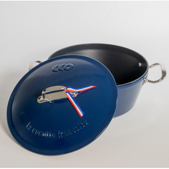 Cocotte en fonte LA COCOTTE FRANCAISE 26cm Bleu intense Saphir