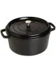 Cocotte en fonte STAUB ronde 28cm  - 7 coloris