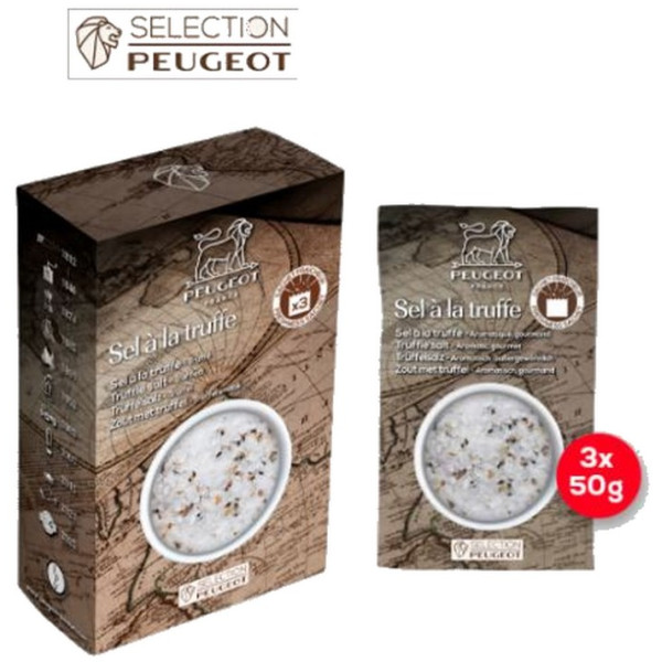 Sel à la truffe PEUGEOT SAVEURS (3 sachets par étui)