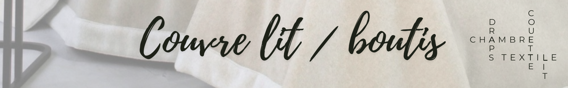 Couvre lit et boutis design Made in France | Coin-fr