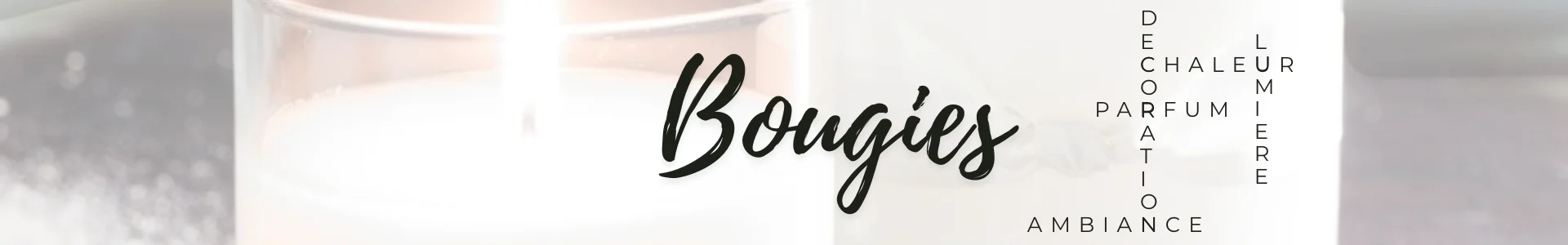 Bougies design Made in France | Coin-fr