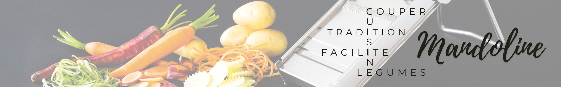 Mandoline cuisine haut de gamme Made in France | Coin-fr