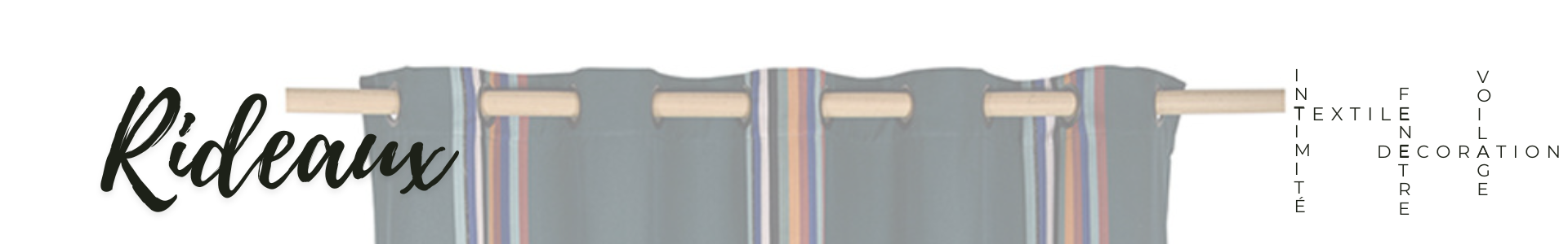 Rideau design Made in France | Coin-fr
