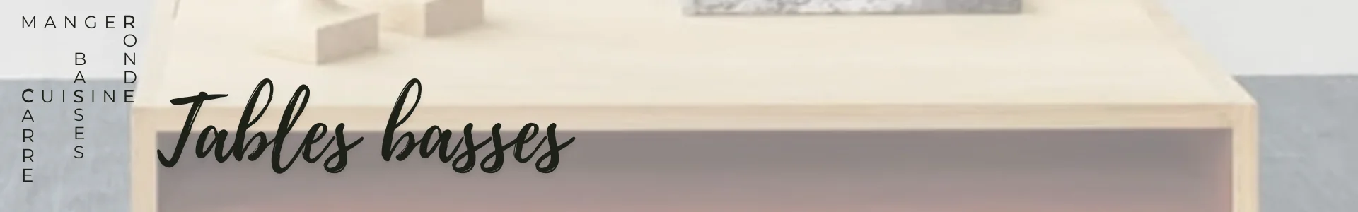 Table basse design Made in France | Coin-fr