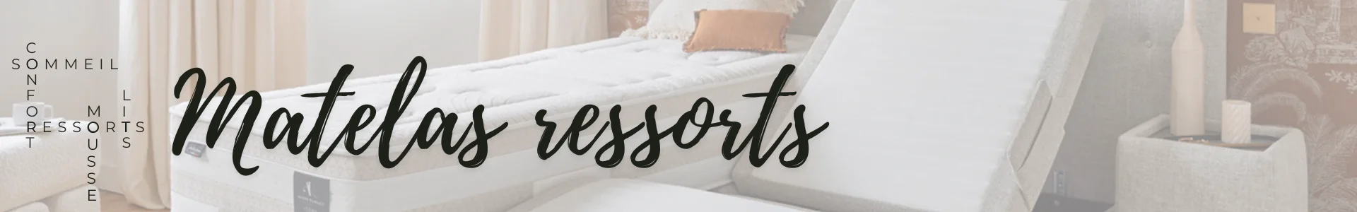 Matelas ressorts confort Made in France