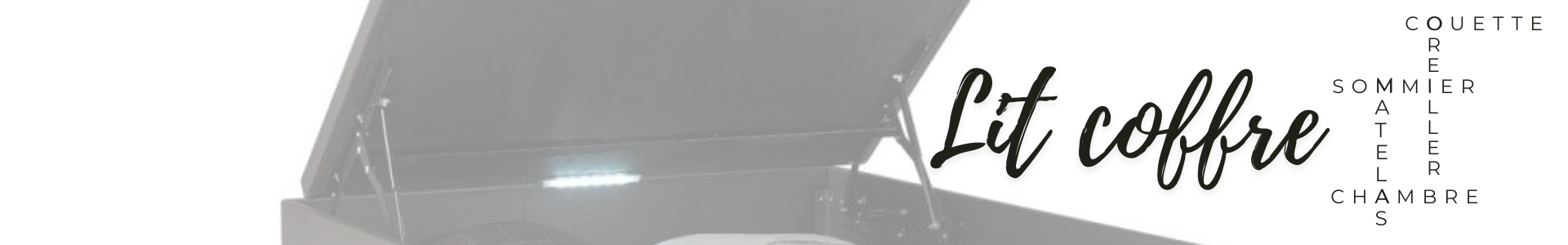 Lit coffre design Made in France | Coin-fr