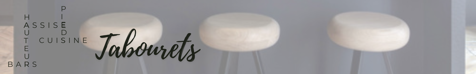 Tabouret design Made in France | Coin-fr