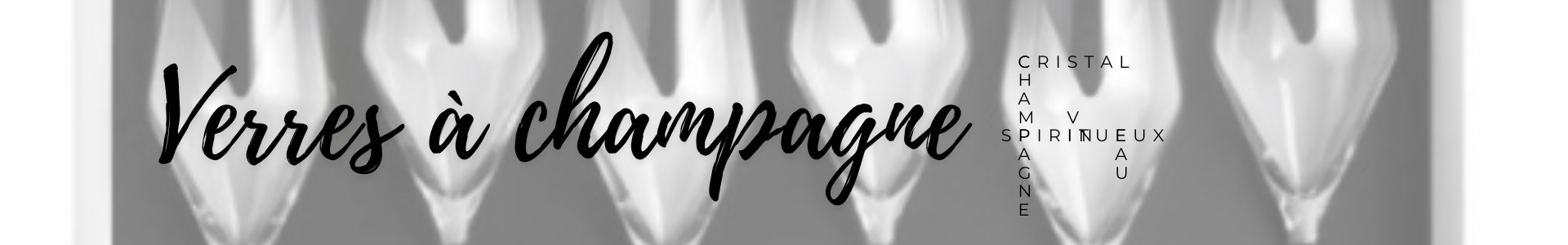 Verres à champagne design Made in France | Coin-fr